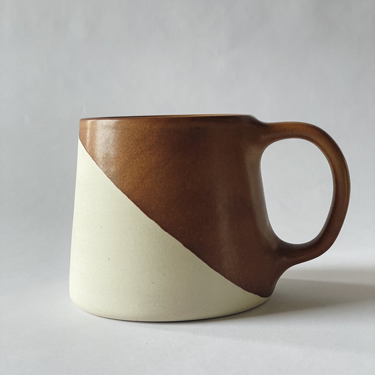 Shelby Page Ceramics Dip Mug | Saddle Brown