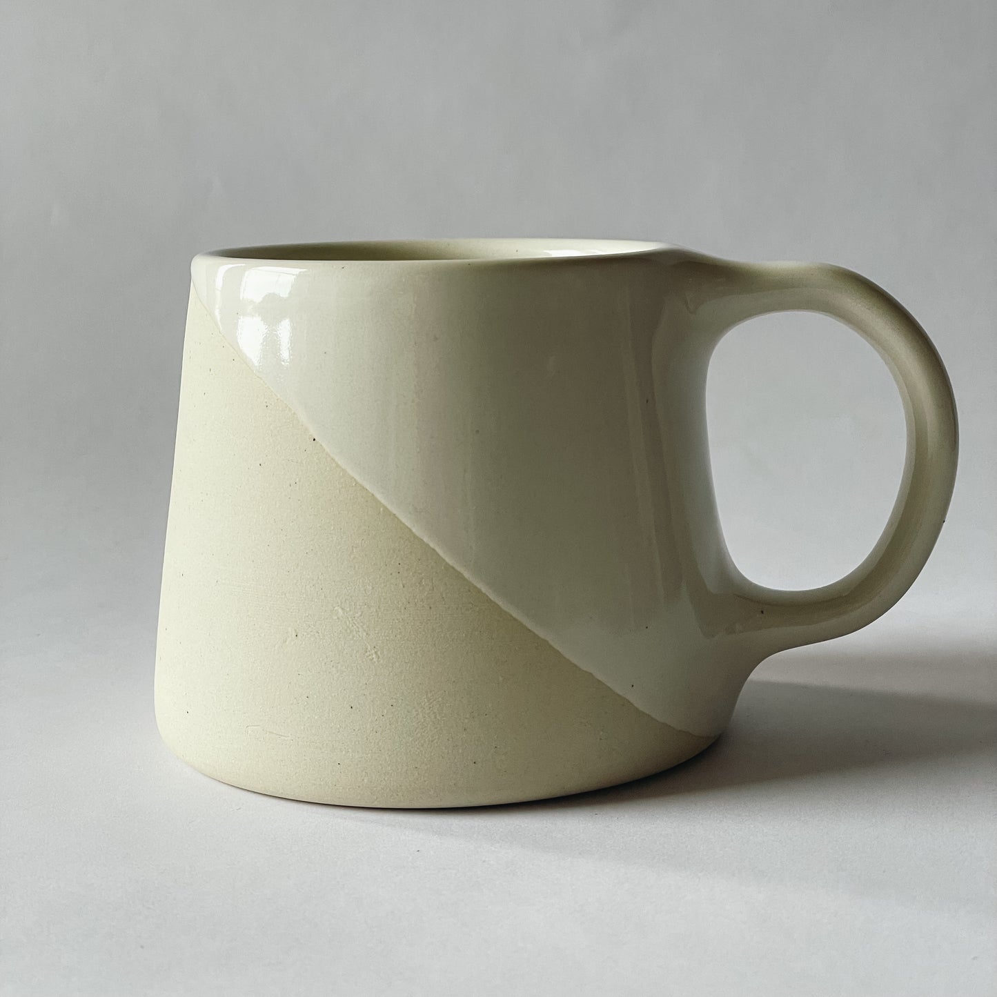 Shelby Page Ceramics Dip Mug | Warm White