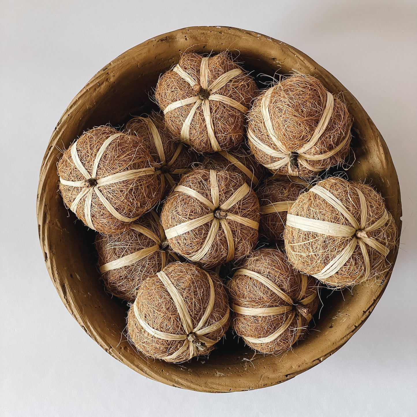 Natural Fiber Pumpkin
