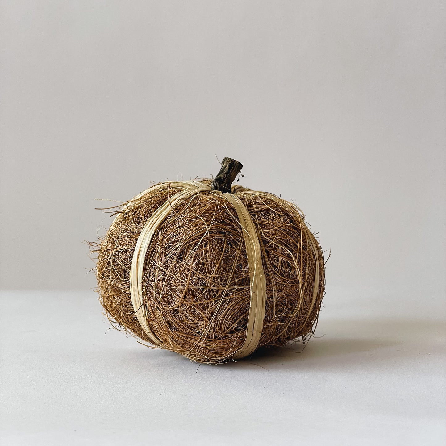 Natural Fiber Pumpkin