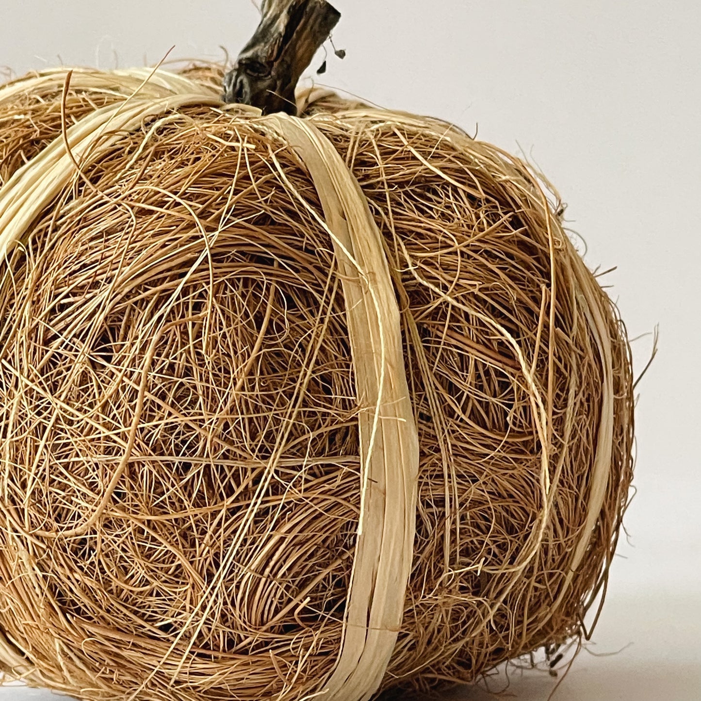 Natural Fiber Pumpkin