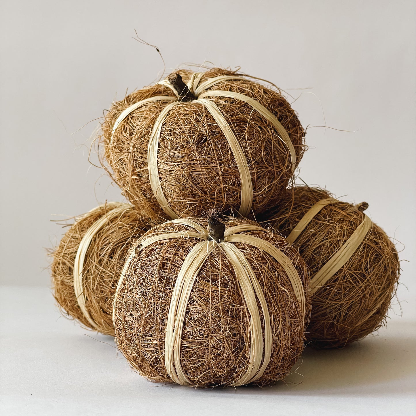 Natural Fiber Pumpkin