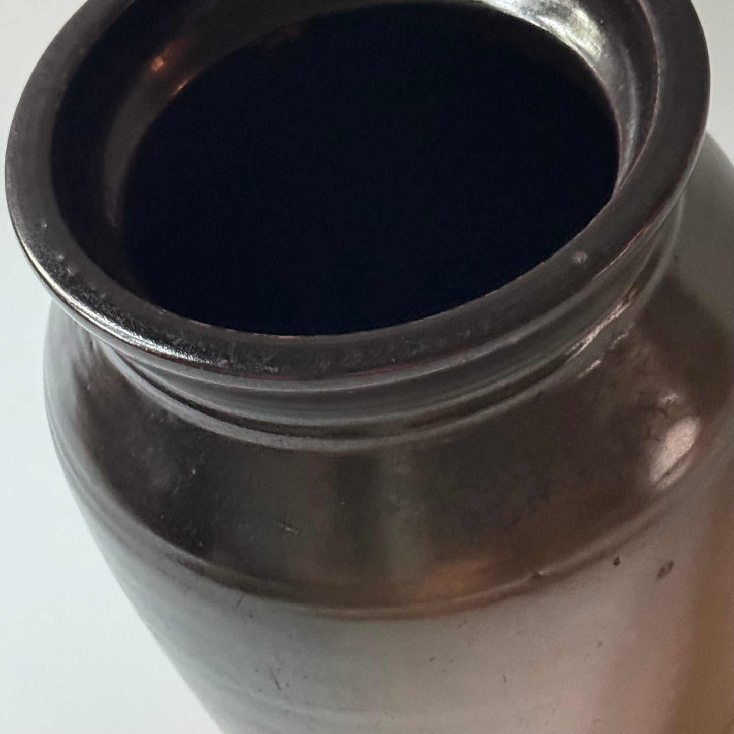 Vintage Two-Tone Stoneware Crock