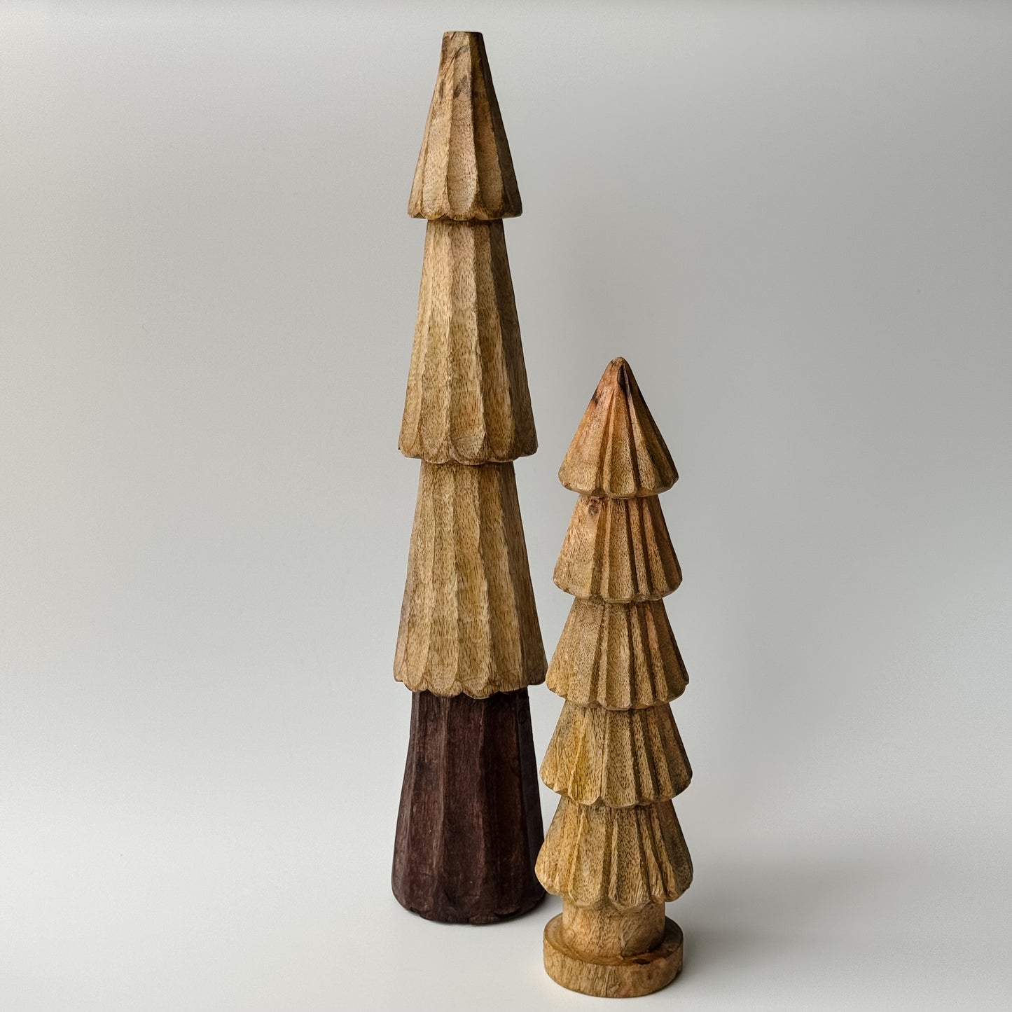 Aspen Two-Tone Carved Tree