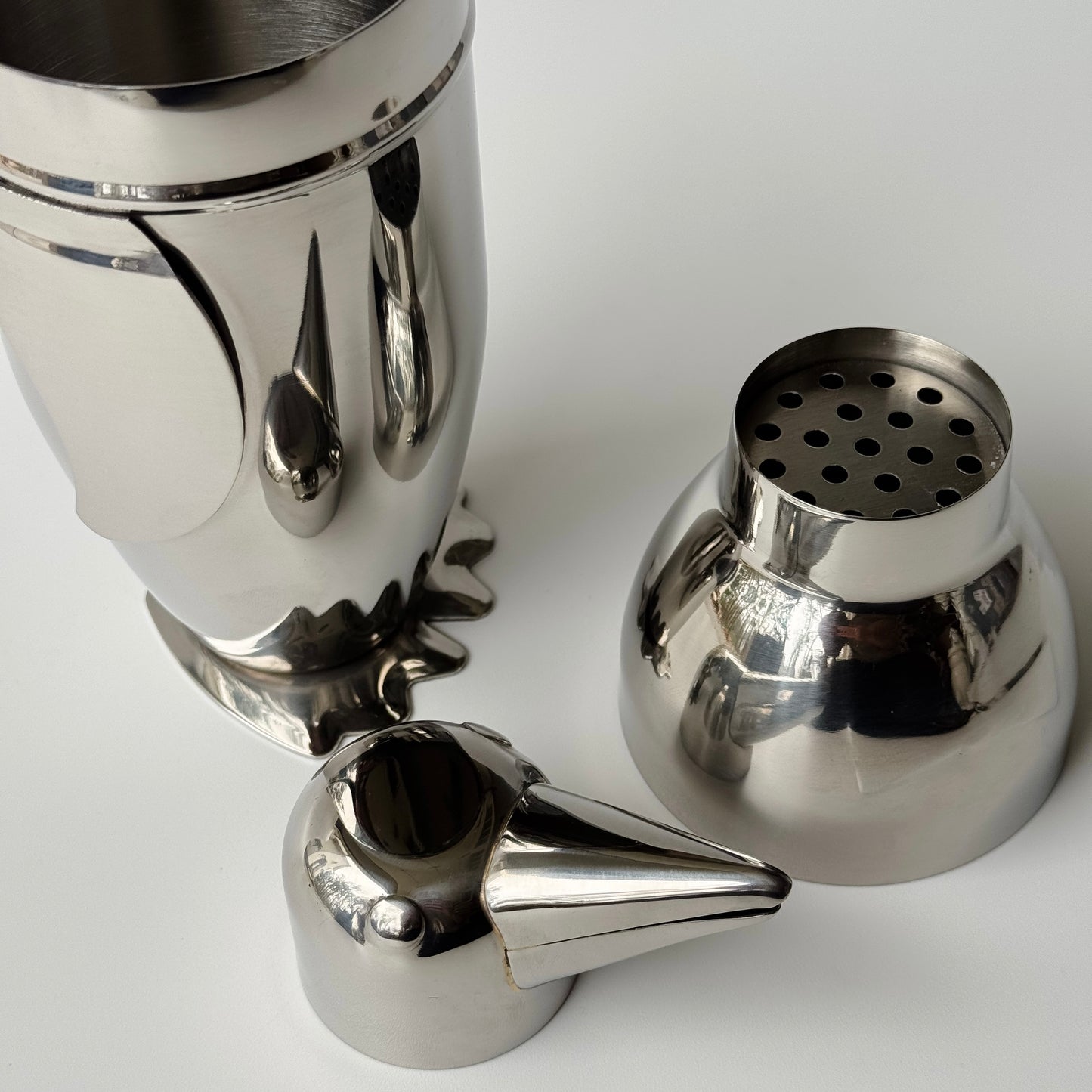 Peter Penguin Stainless Cocktail Shaker