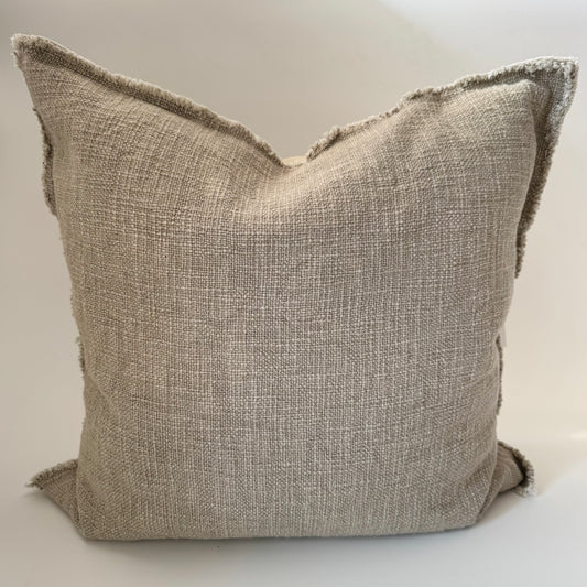 Lena Linen Pillow | 20x20 | Ash