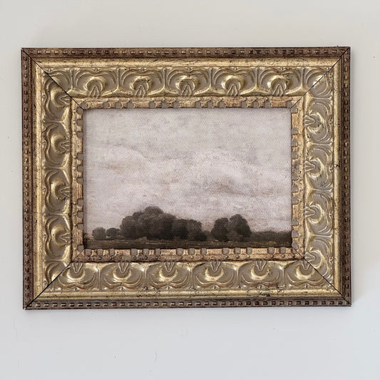Antique-Style Framed Print | Land & Skies