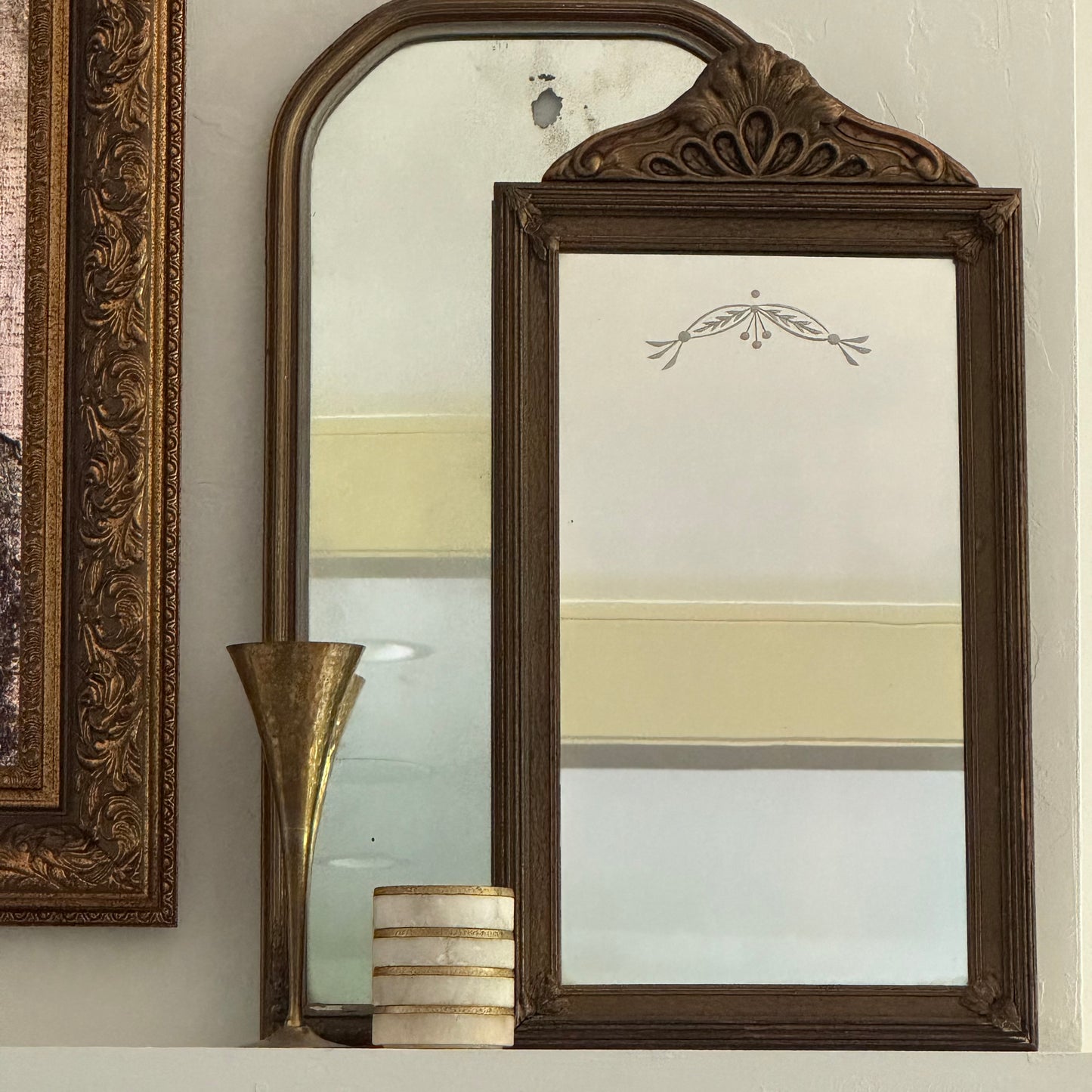 Vintage Framed Mirror
