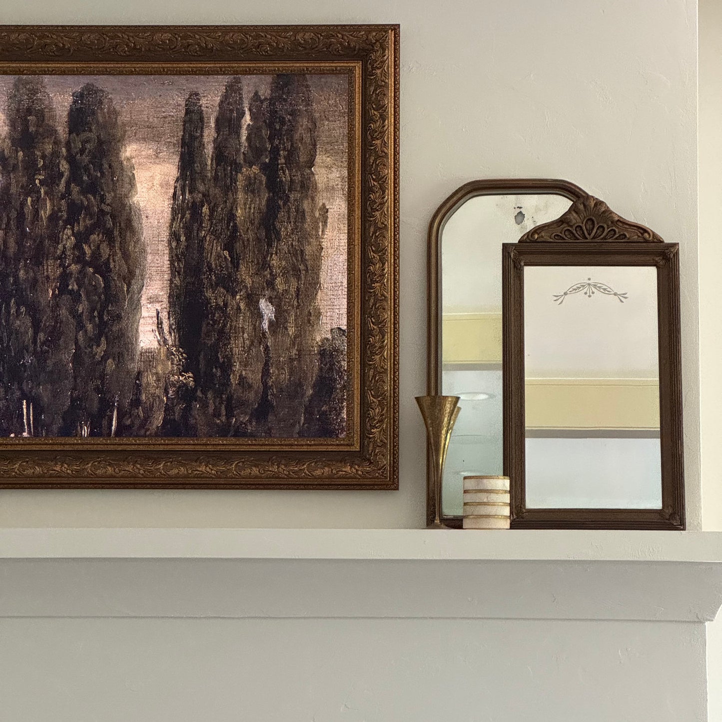 Vintage Framed Mirror