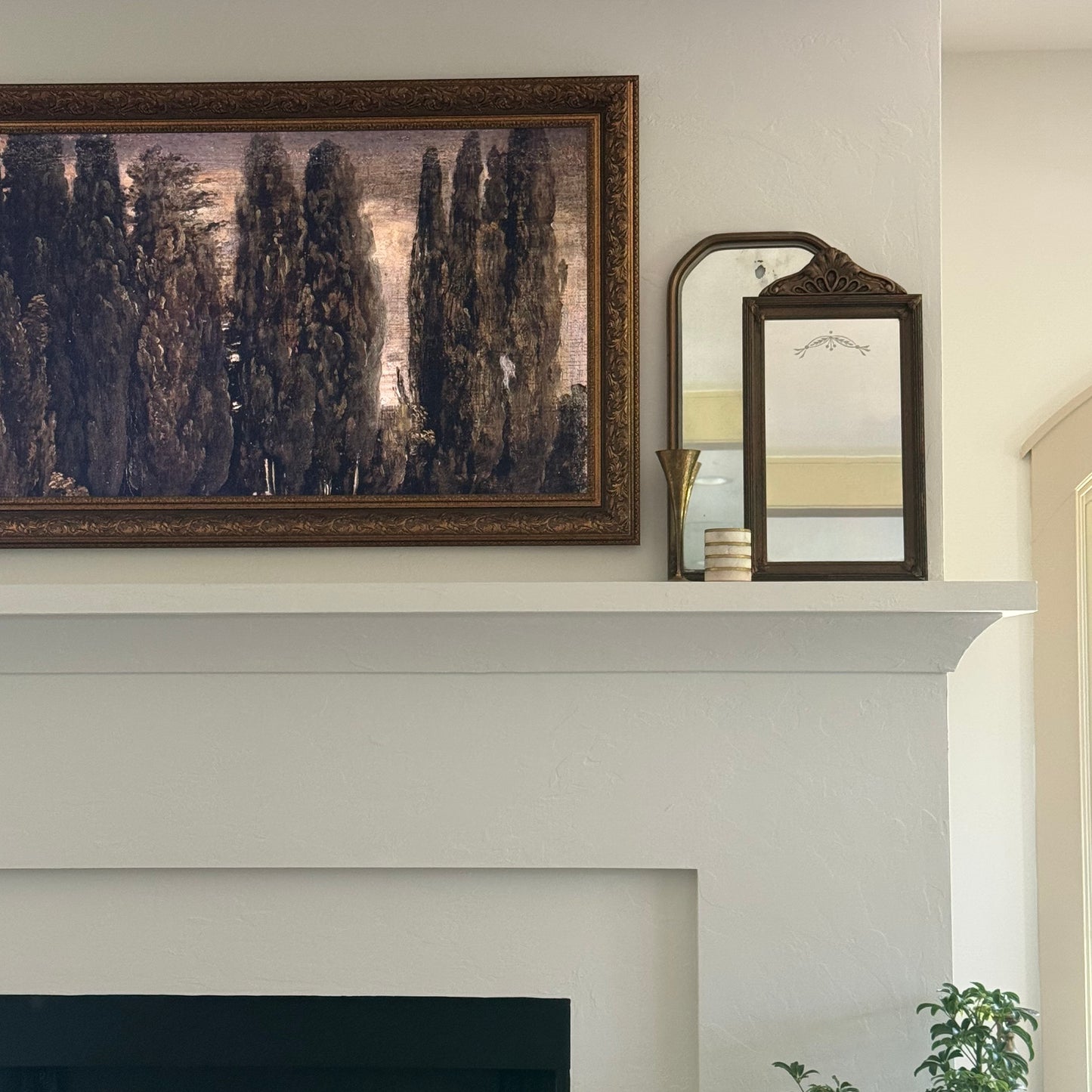 Vintage Framed Mirror