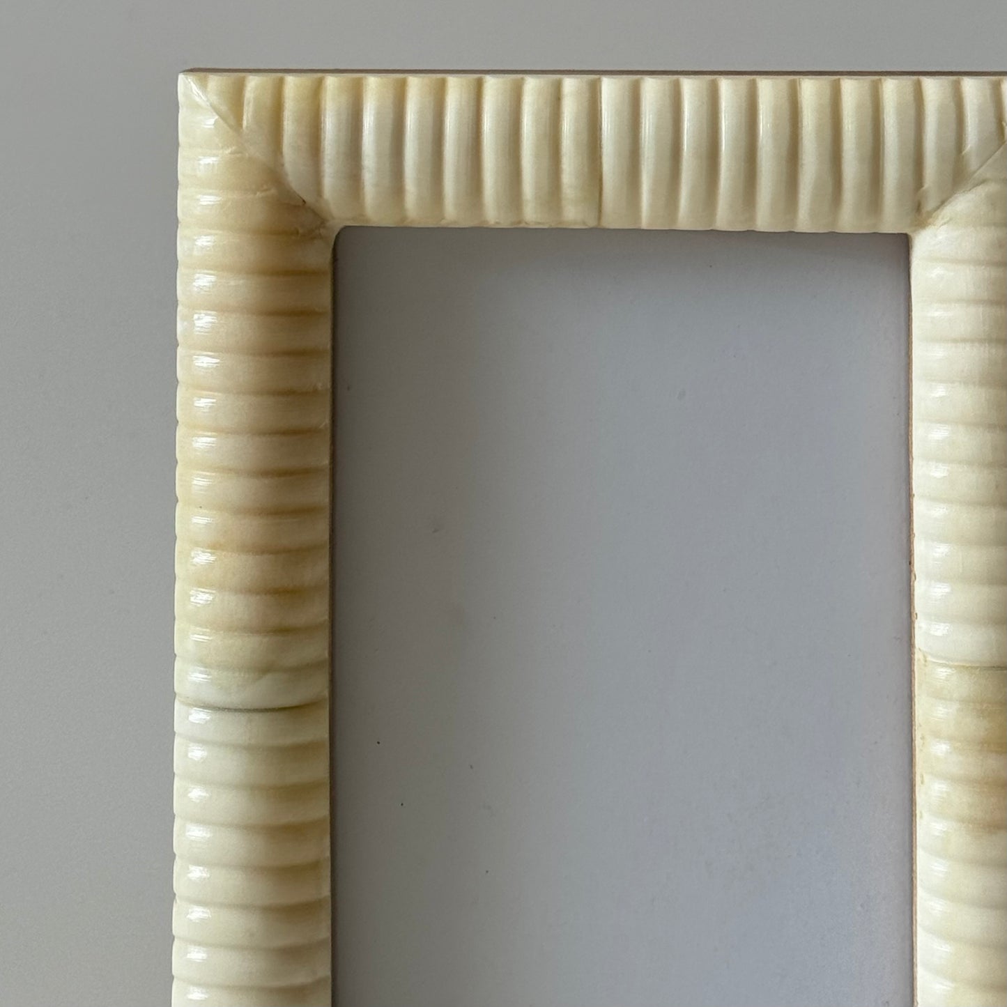 Isla Ivory Hand-Carved Frame