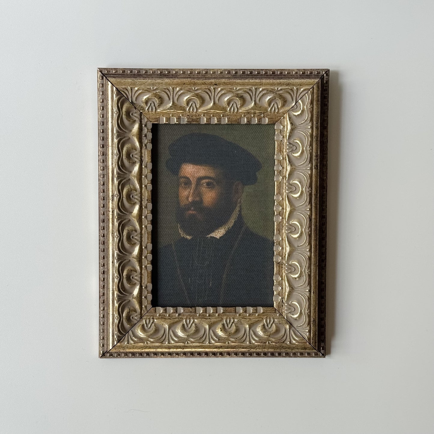 Antique-Style Framed Print | Moody Portrait