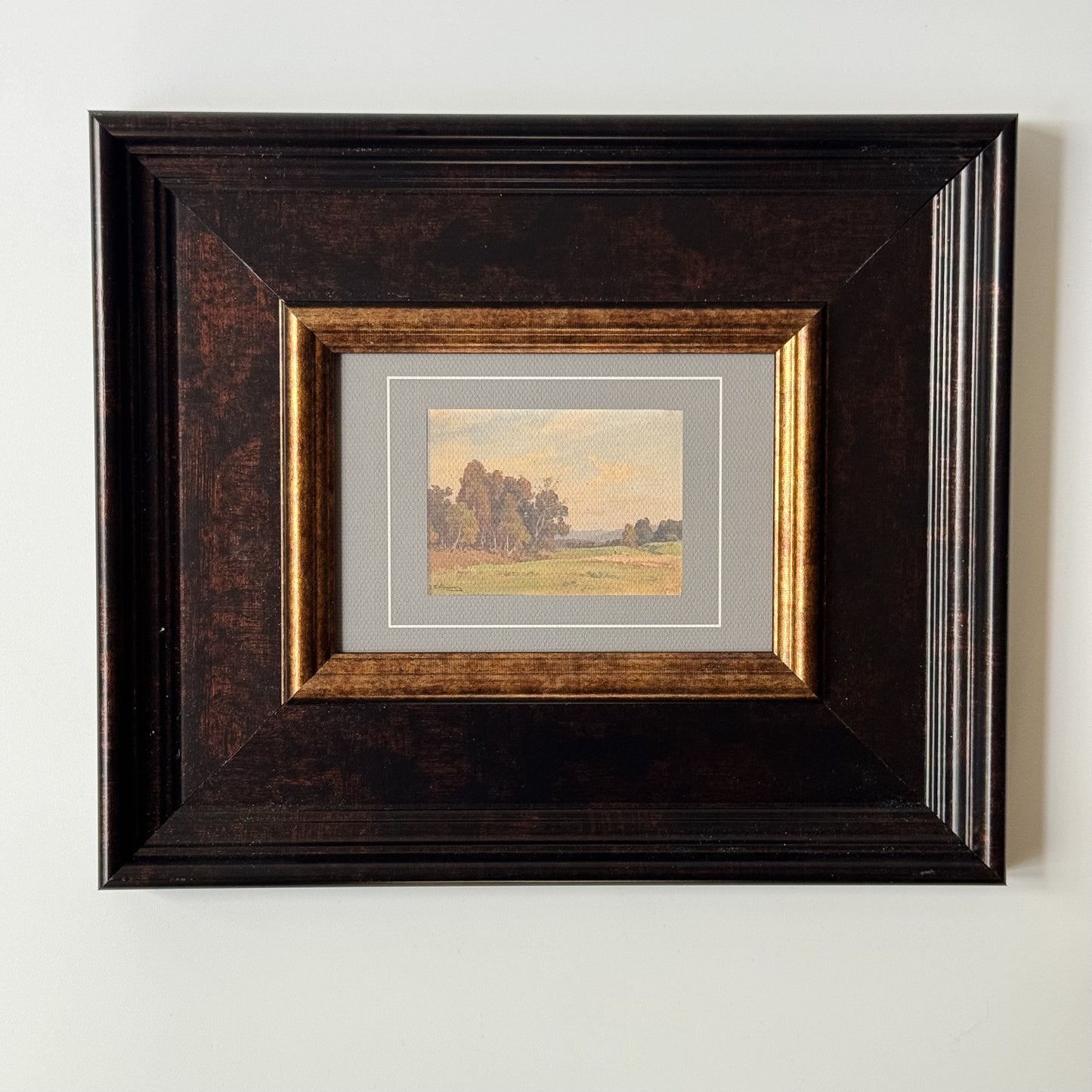 Antique-Style Framed Print | Autumn Skies