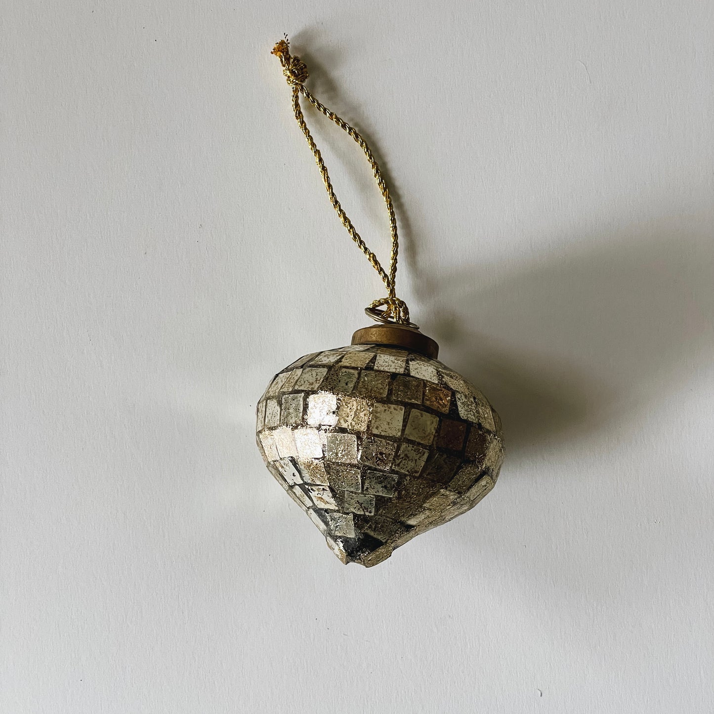 Mosaic Glass Ornament | 3"