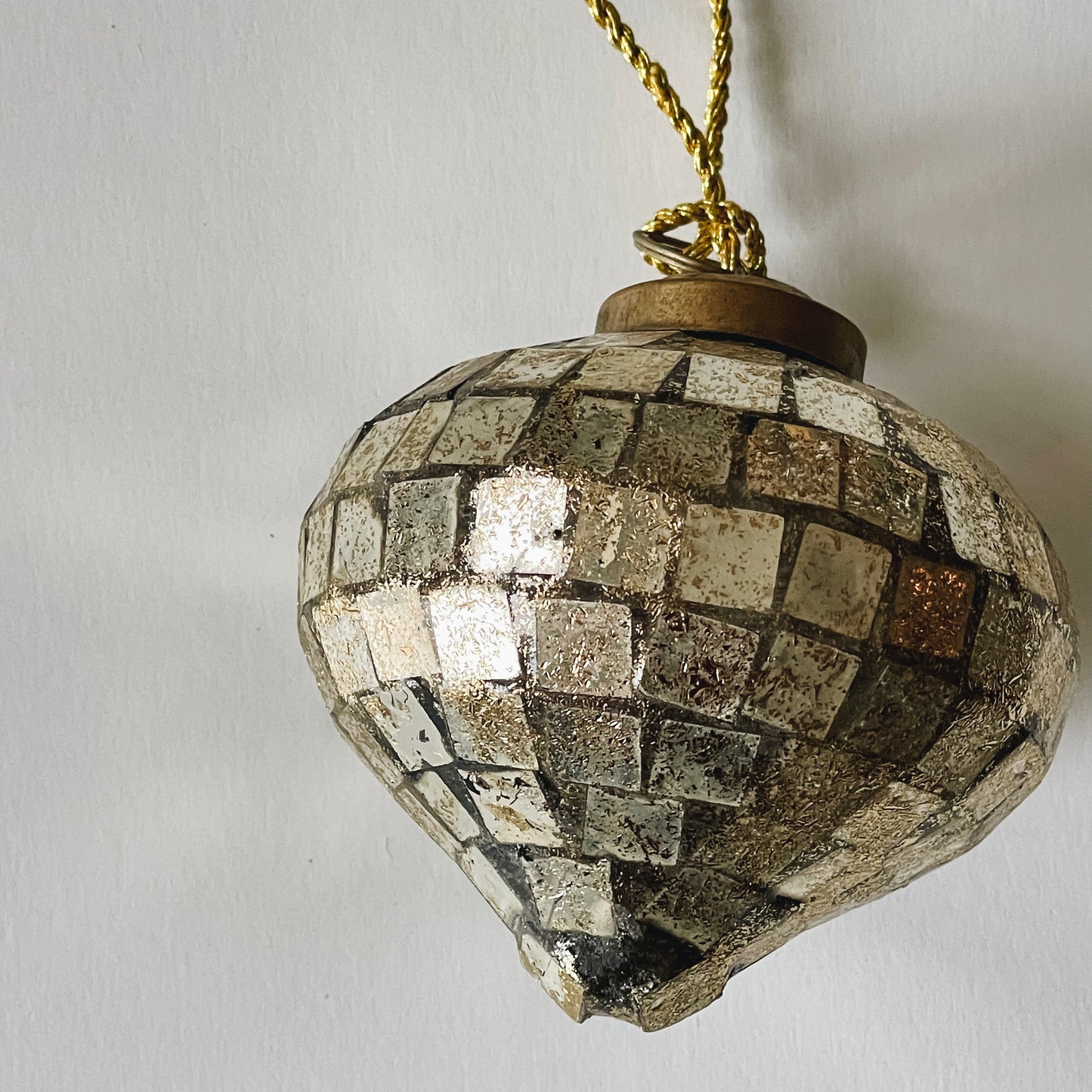 Mosaic Glass Ornament | 3"