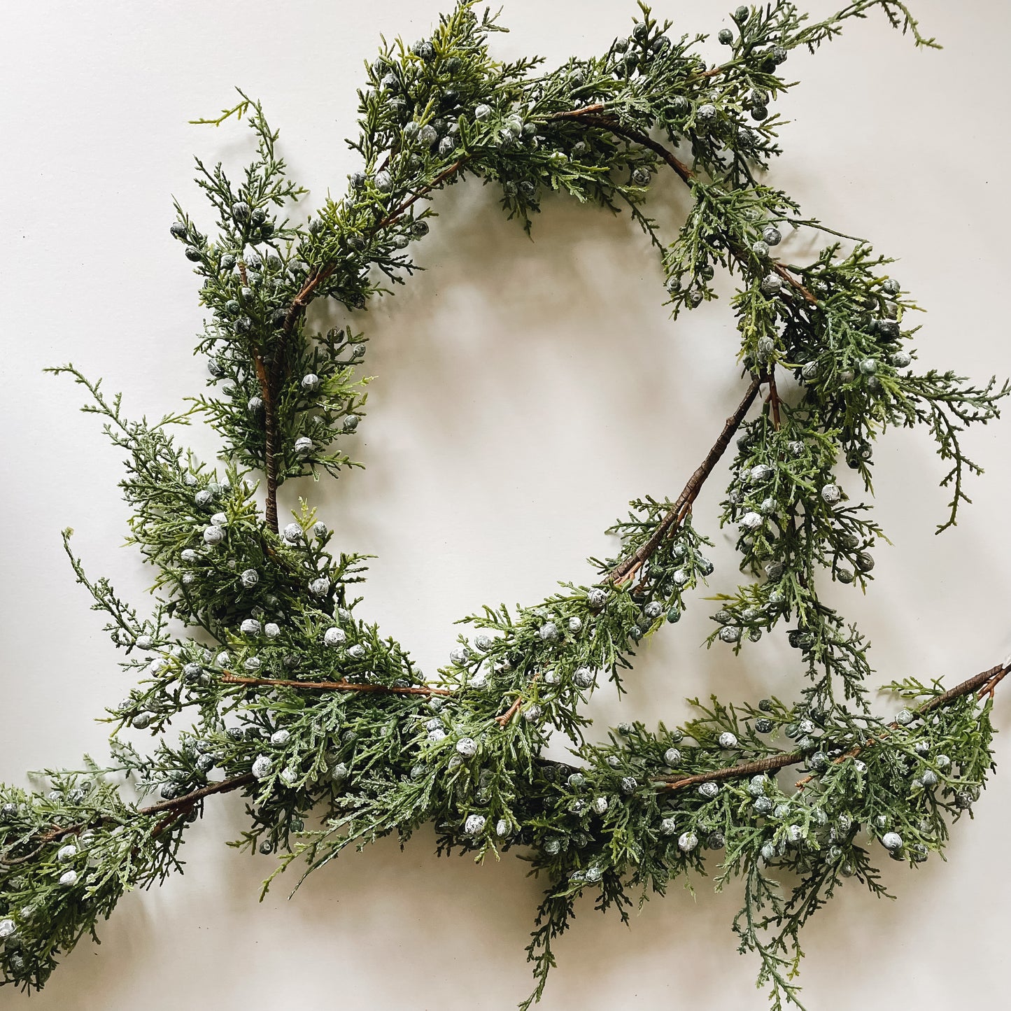 Faux Juniper Pine Garland