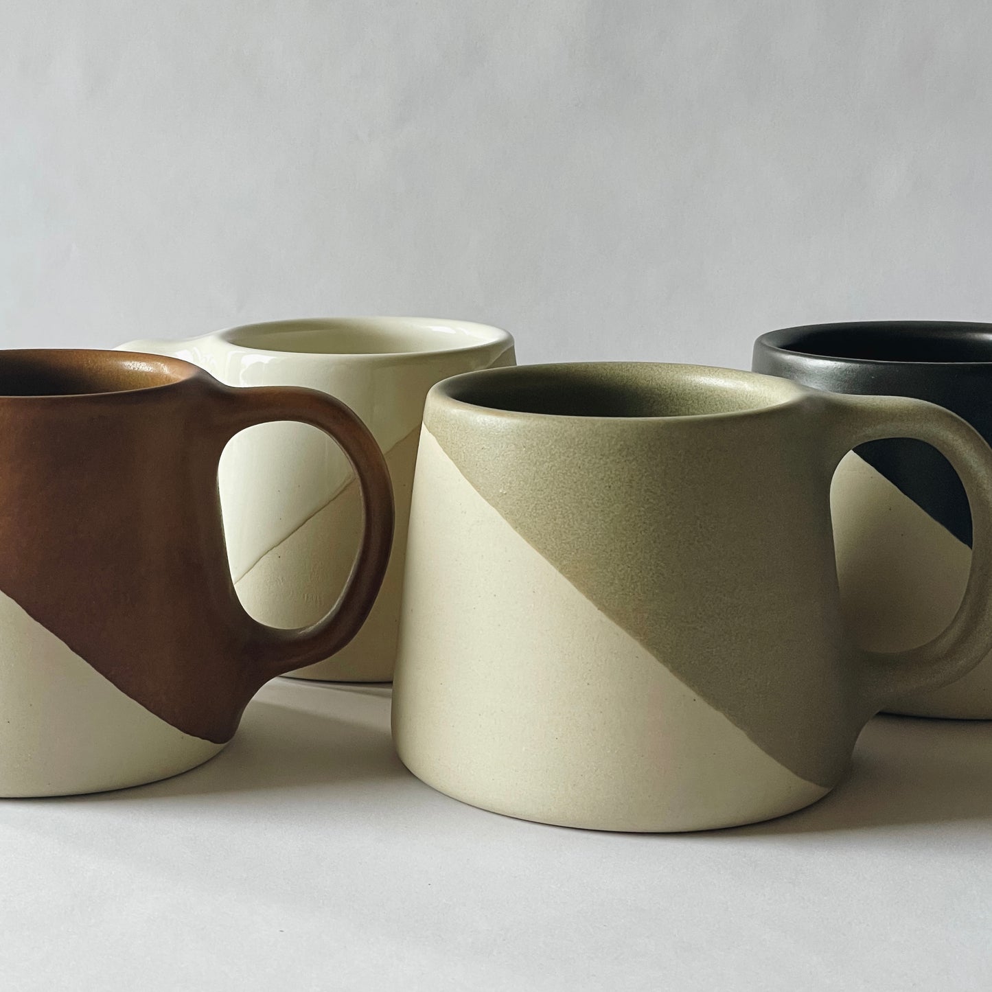 Shelby Page Ceramics Dip Mug | Saddle Brown