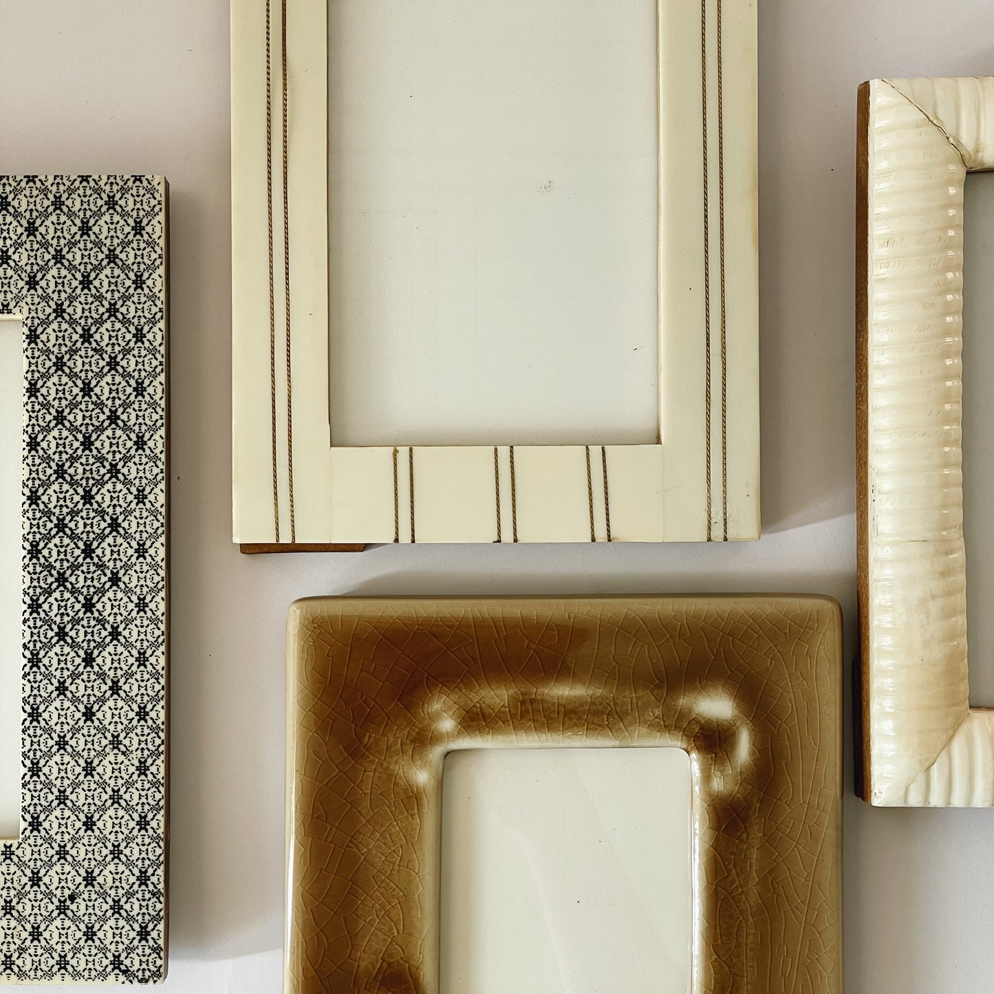 Hudson Crackle Stoneware Frame