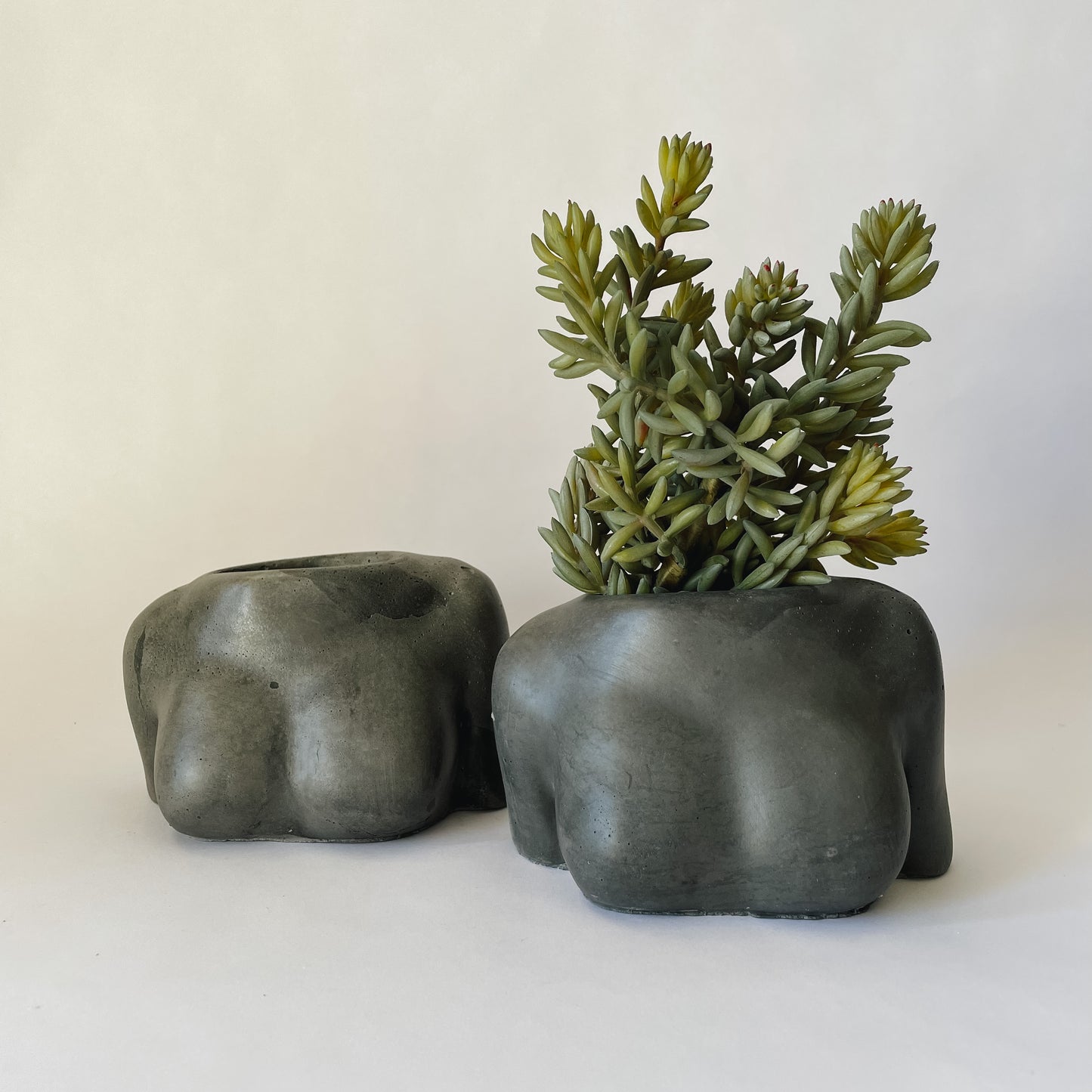 Handmade Recycled Concrete Bust