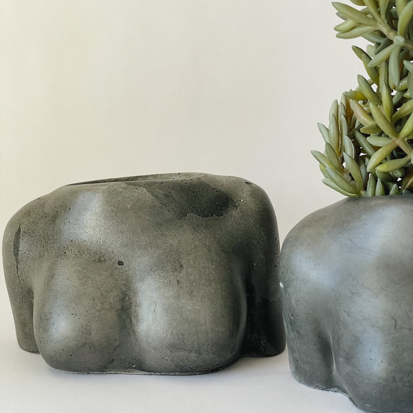 Handmade Recycled Concrete Bust