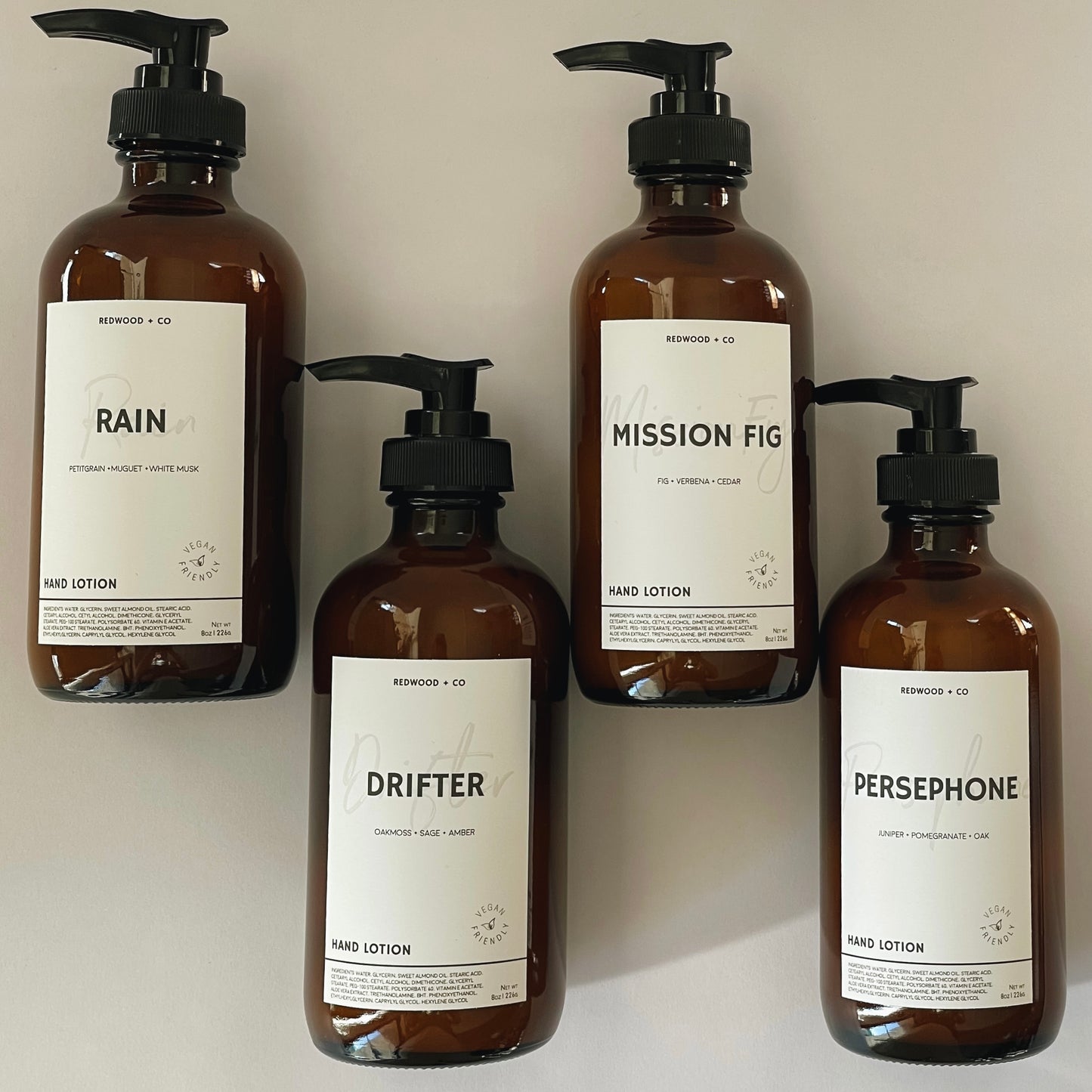Redwood + Co Natural Hand Lotion | Rain