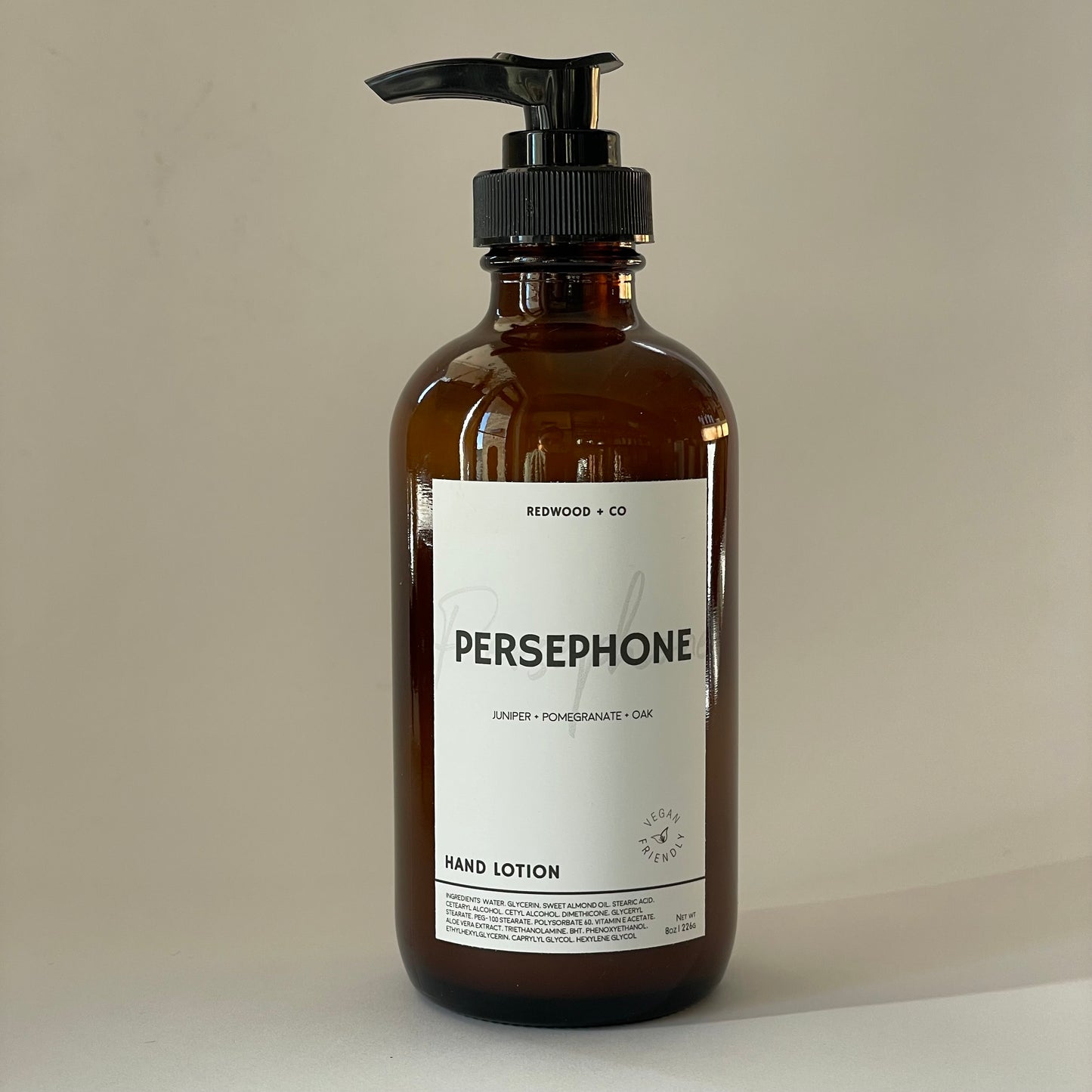 Redwood + Co Natural Hand Lotion | Persephone