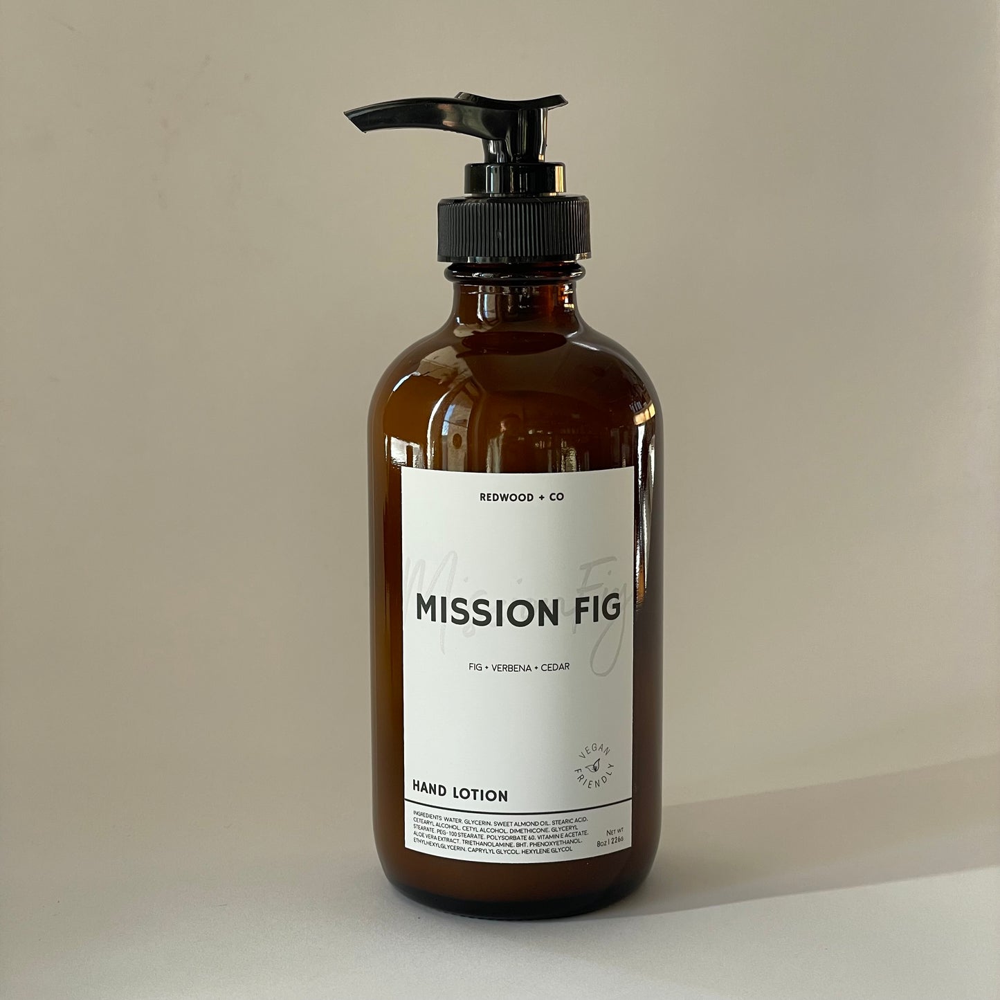 Redwood + Co Natural Hand Lotion | Mission Fig