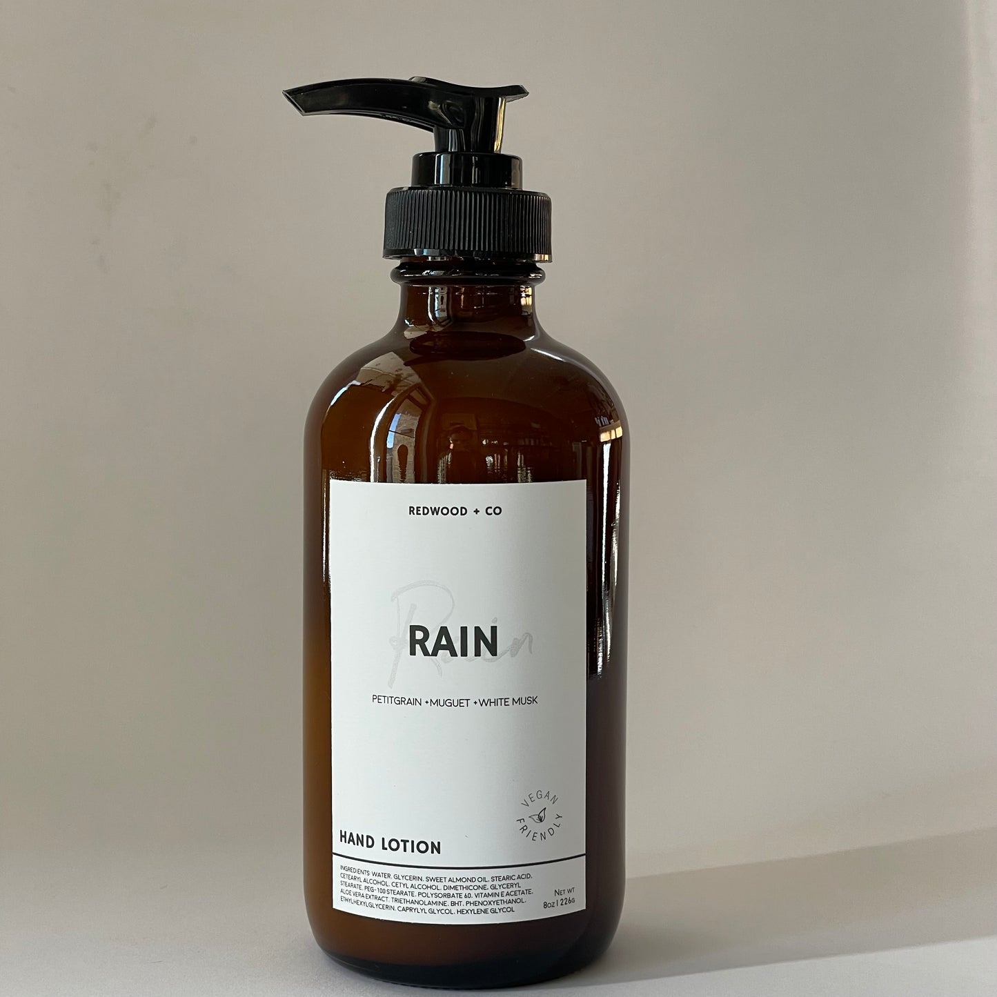 Redwood + Co Natural Hand Lotion | Rain