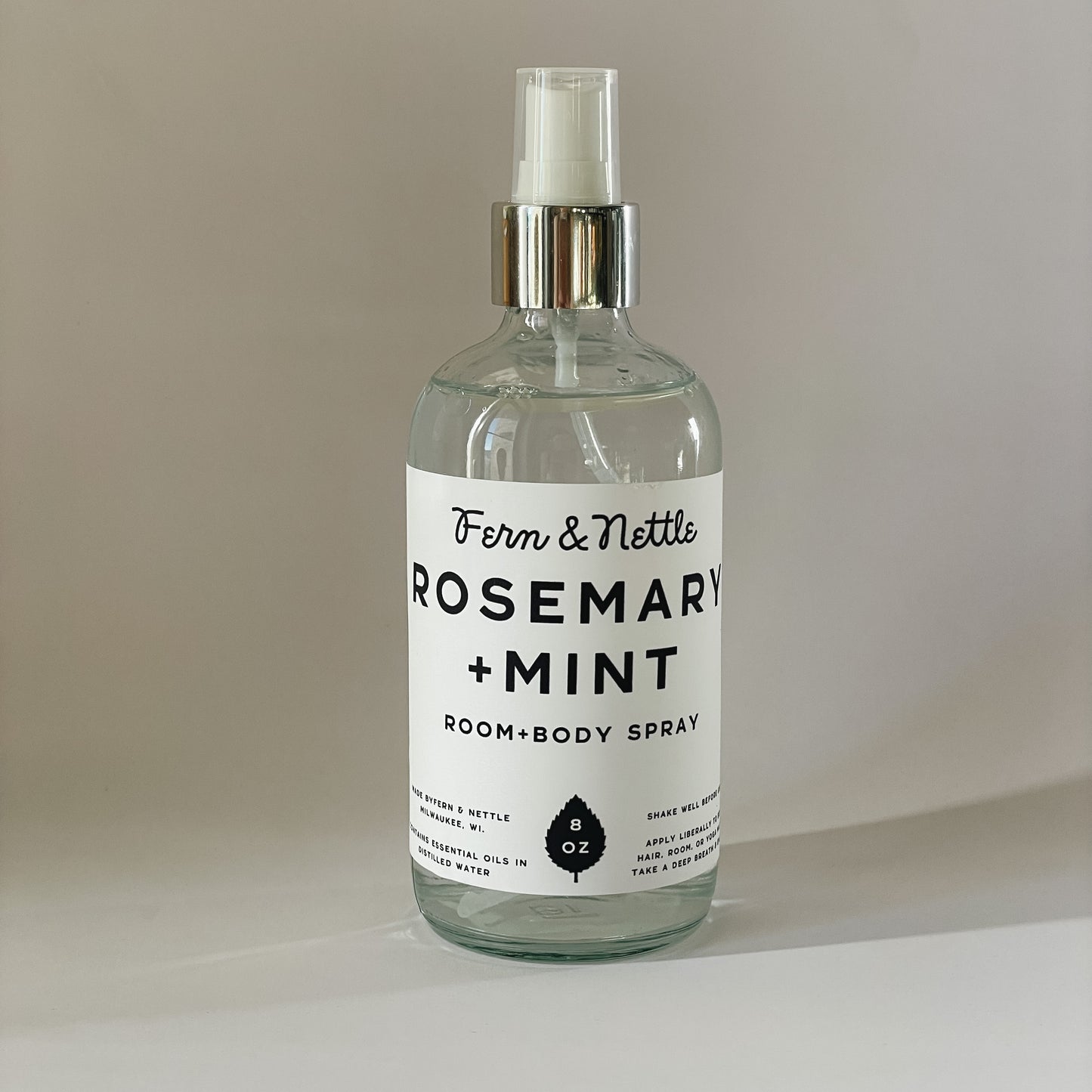 Fern & Nettle Handmade Rosemary + Mint Room Spray