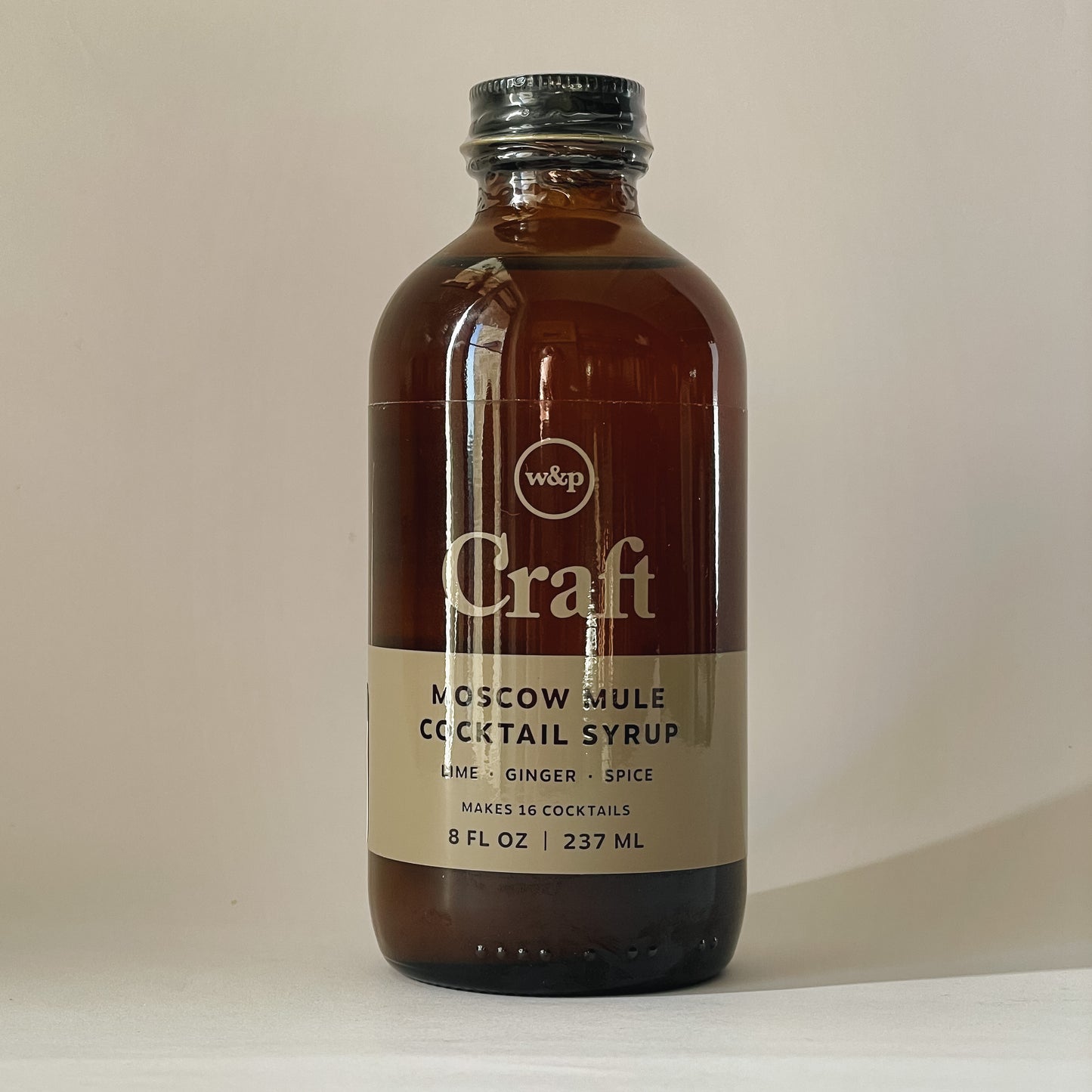 Craft Moscow Mule Cocktail Syrup