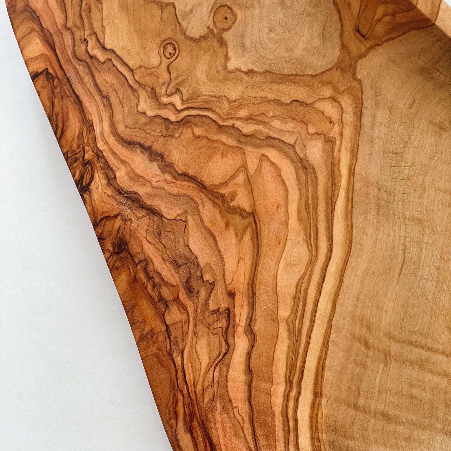 Natural Olive Wood Serving Platter | Md