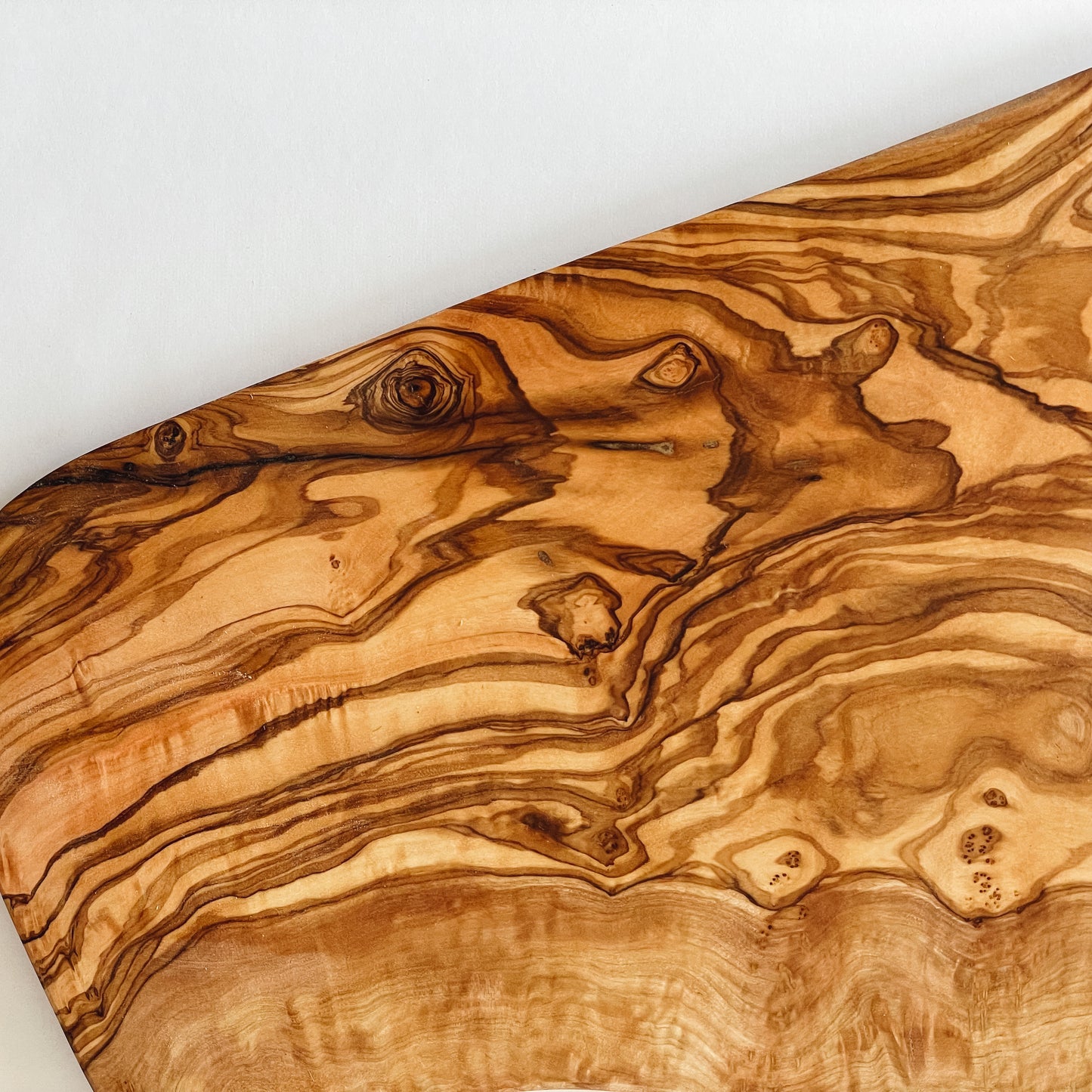 Natural Olive Wood Cheese Board