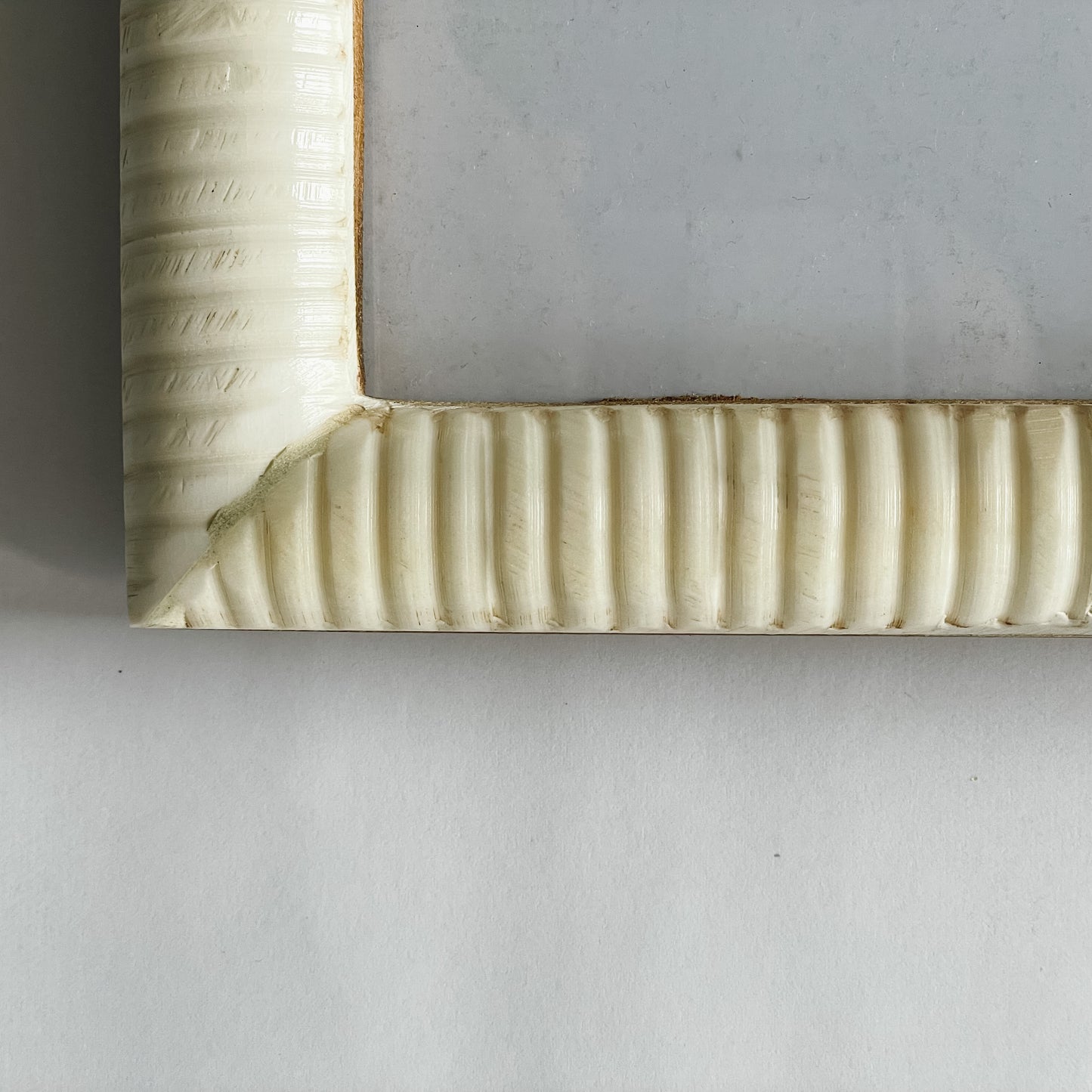 Isla Ivory Hand-Carved Frame