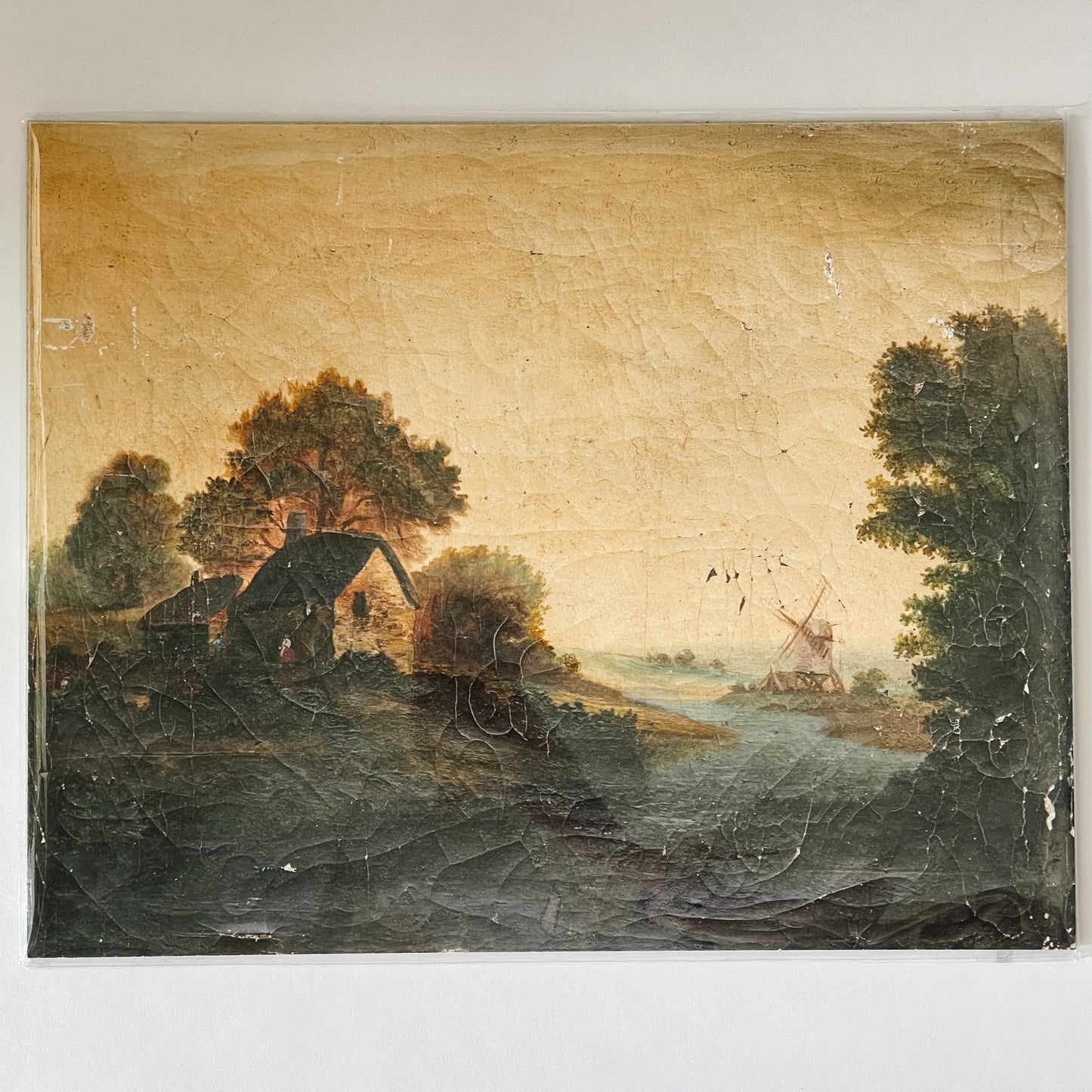 House by the Sea Vintage Style Print | 8x10