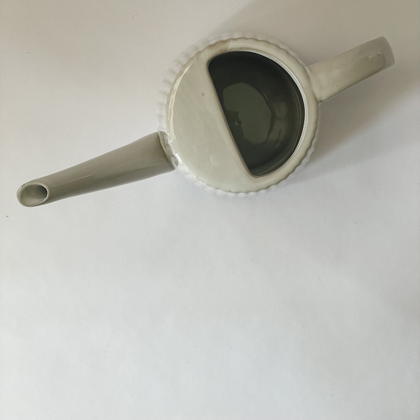 Stoneware Pleated Watering Can