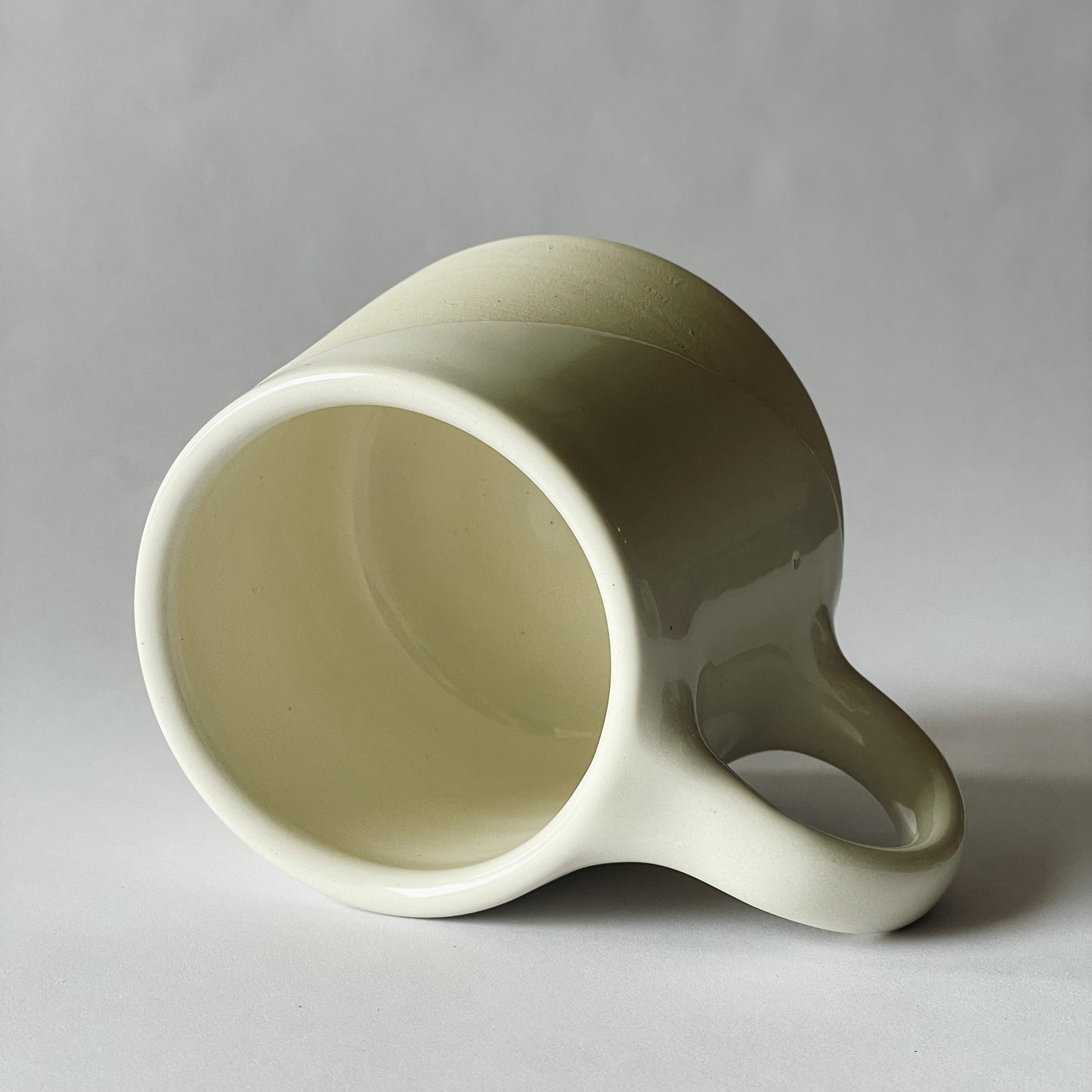 Shelby Page Ceramics Dip Mug | Warm White