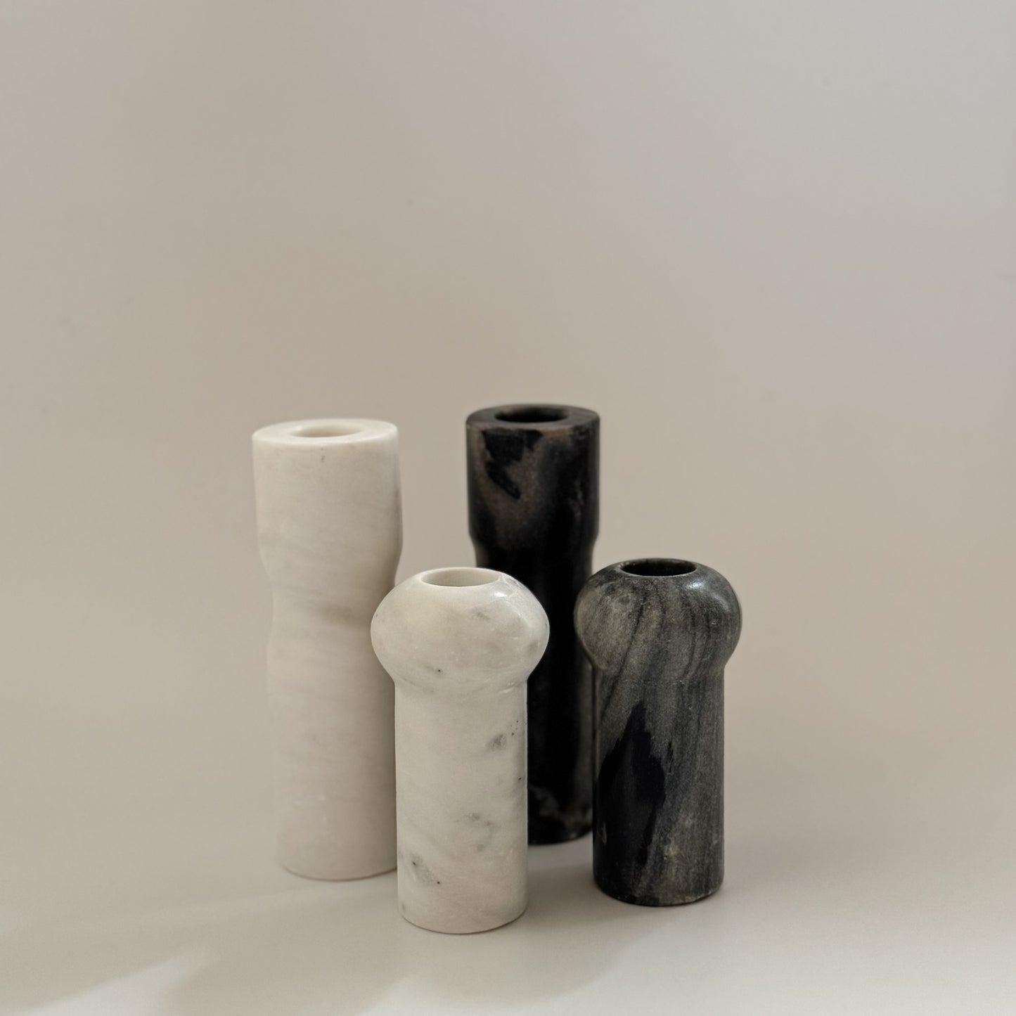 Micah Marble Candle Holder | Md