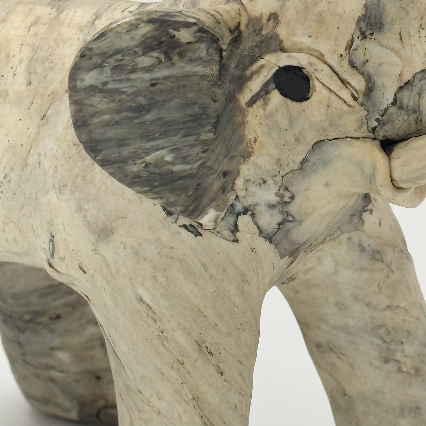 Vintage Oyster Shell Elephant