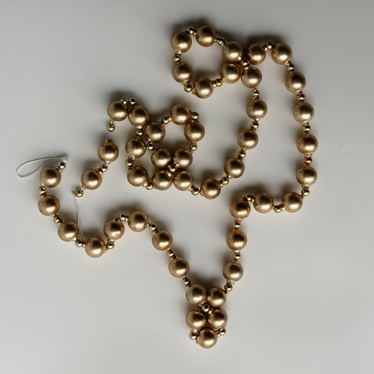 Gold Glass Beaded Garland