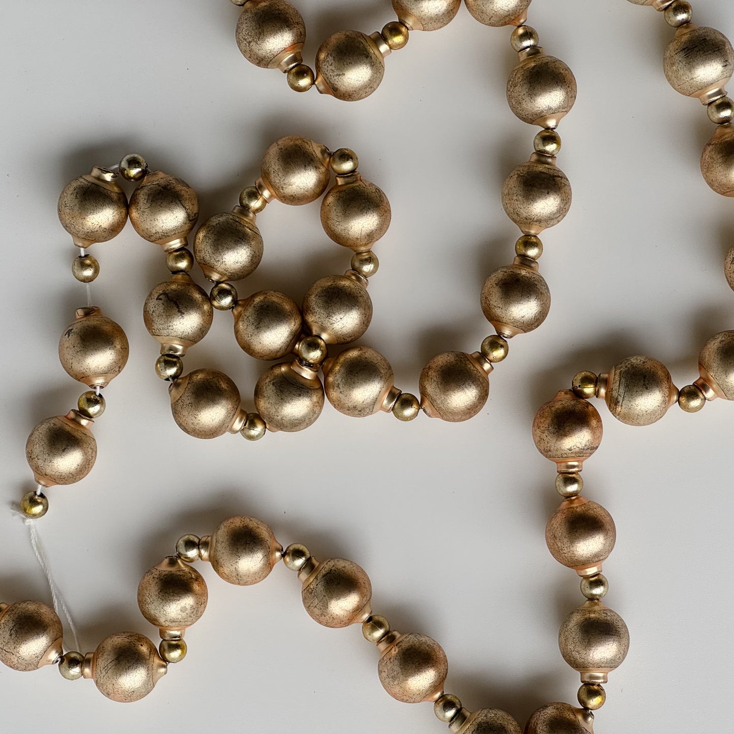 Gold Glass Beaded Garland