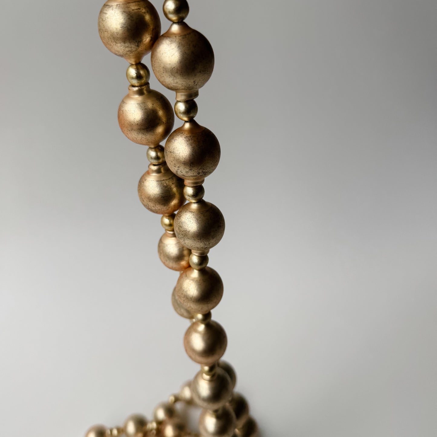 Gold Glass Beaded Garland