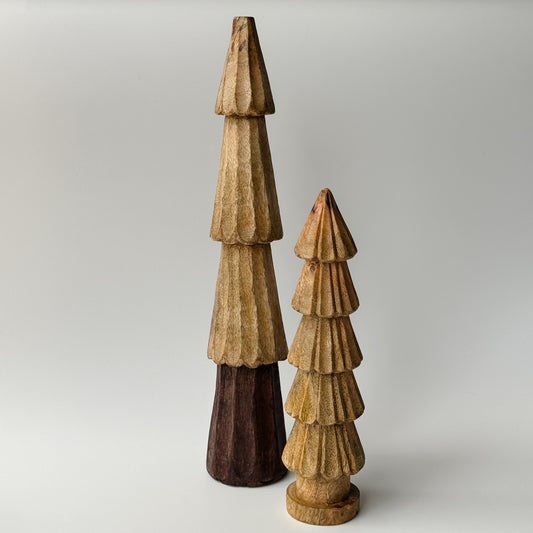 Alder Carved Wood Tree