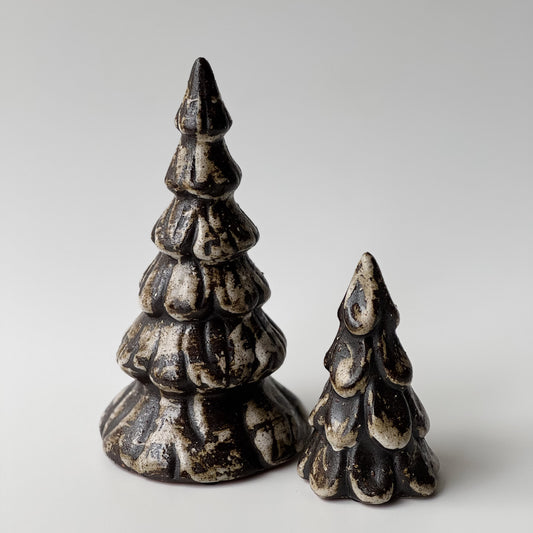Sylvie Stoneware Trees | Set of 2