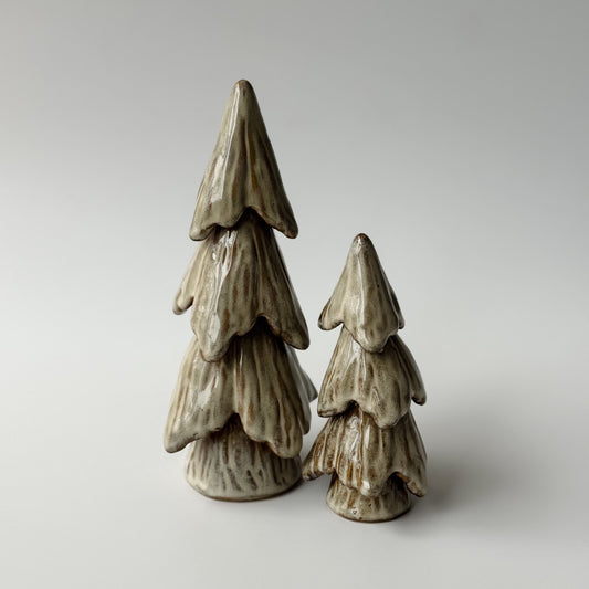 Fjord Stoneware Trees | Set of 2
