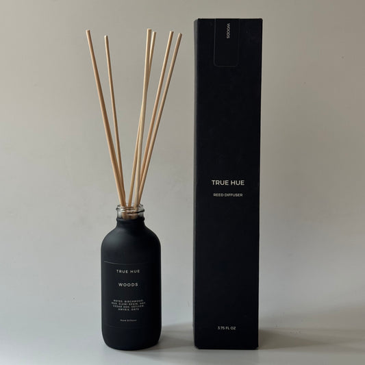 True Hue Black Label Reed Diffuser | Woods