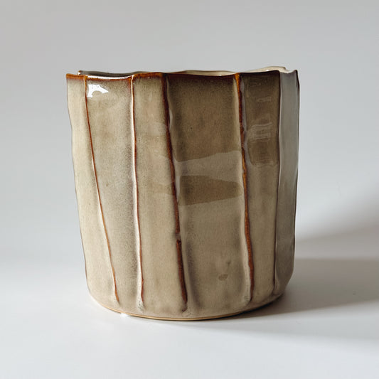 Clayton Pleated Planter