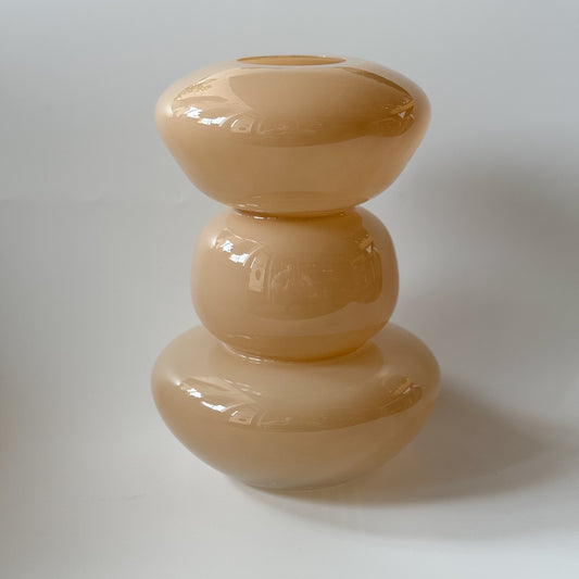 Sylvie Stacked Vase | Nude