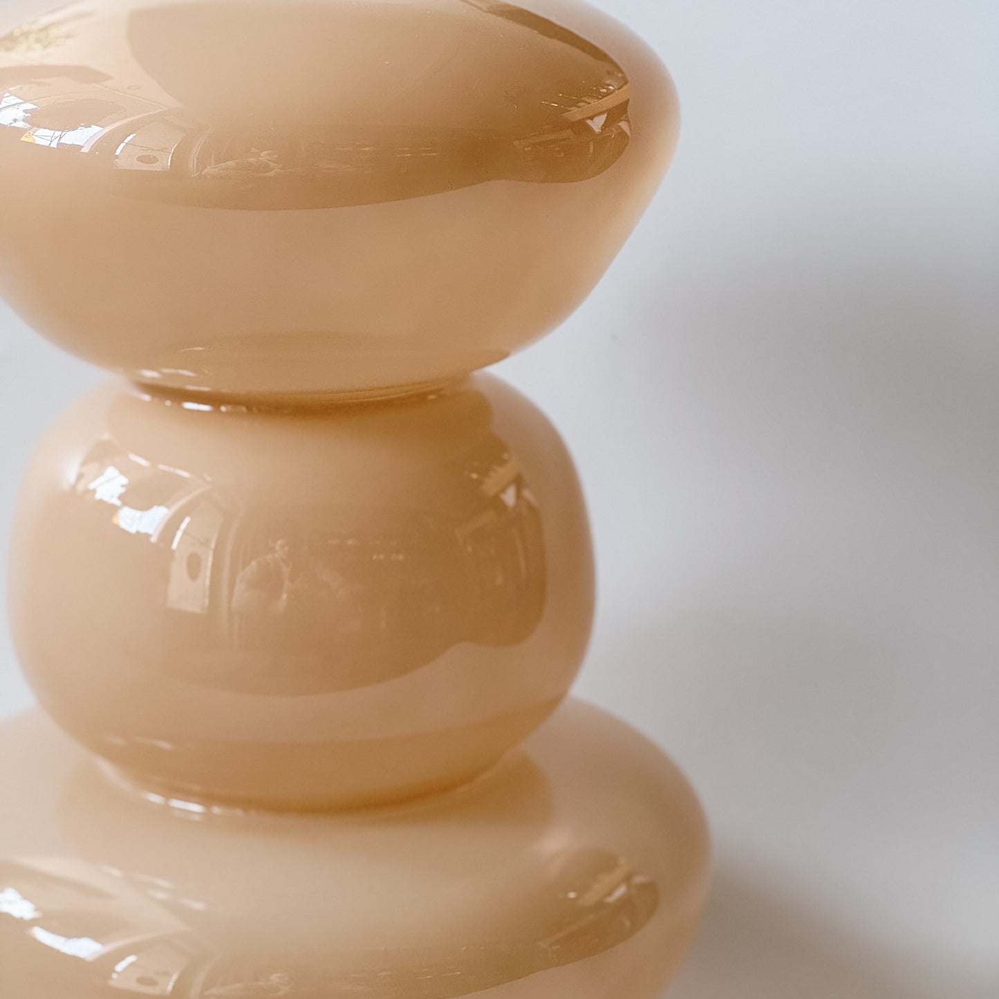 Sylvie Stacked Vase | Nude