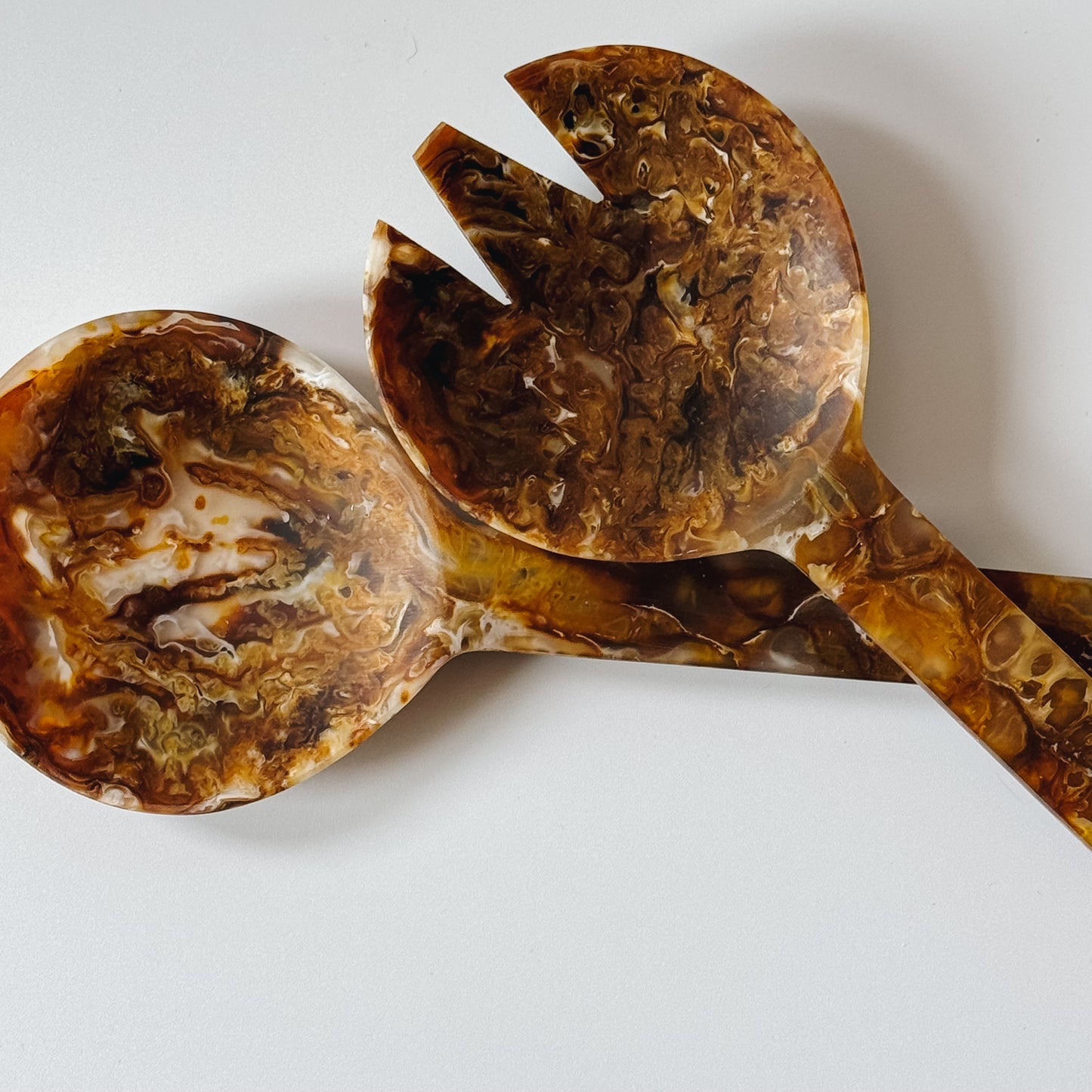 Bjorn Marbled Serving Utensils | Set of 2