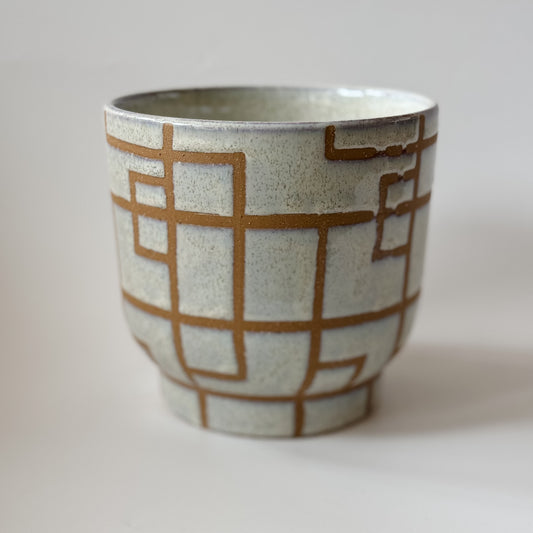 Wade Woven Stoneware Planter